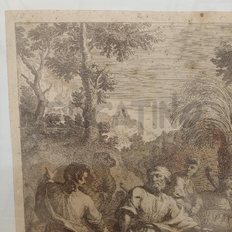 QUADRETTO STAMPA VECCHIA ABRAHAM | Mercatino dell'Usato Bologna 5