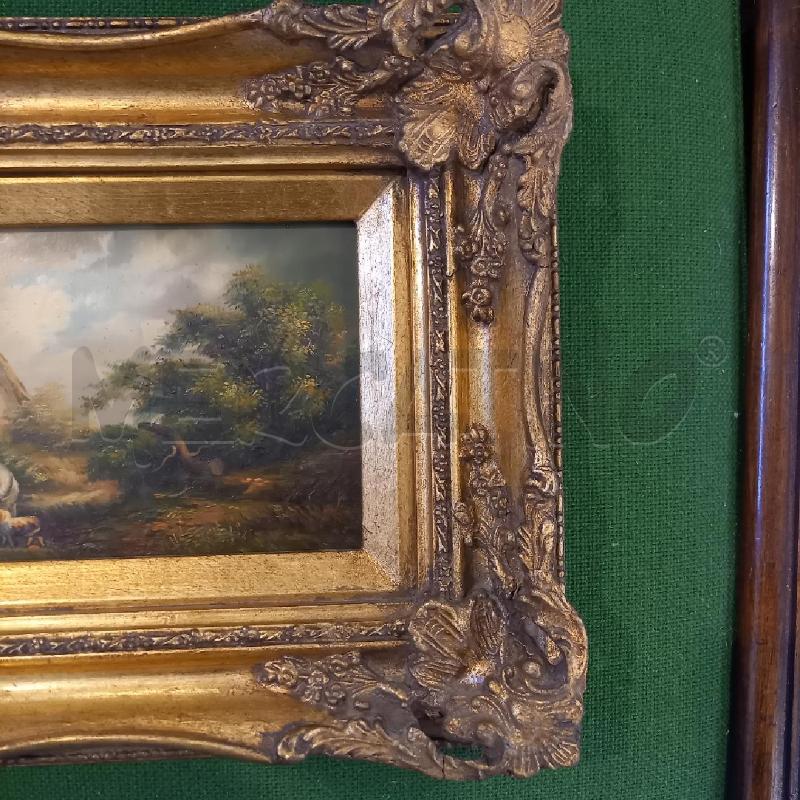 QUADRETTO UOMO A CAVALLO CON CASA | Mercatino dell'Usato Bologna 4