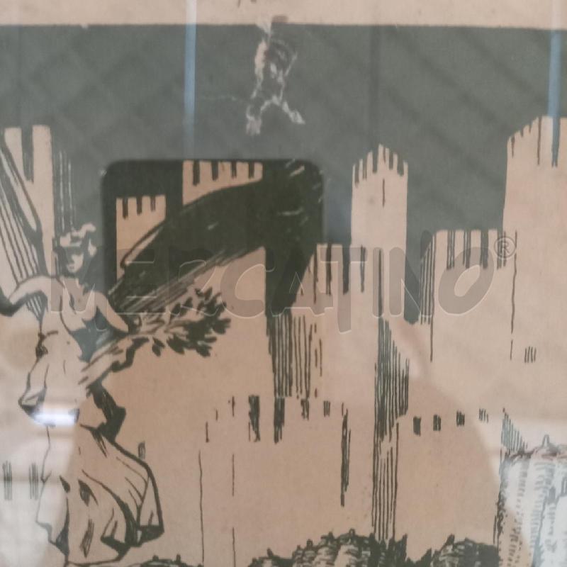 QUADRETTO VECCHIO MEDAGLIA GUERRA | Mercatino dell'Usato Bologna 3