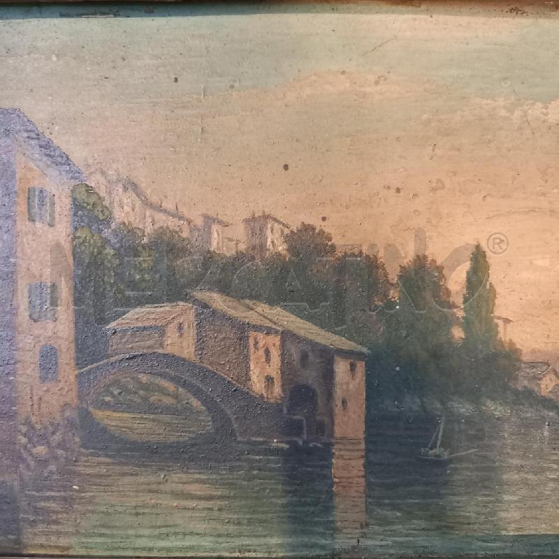 QUADRETTO VECCHIO SCORCIO LAGO | Mercatino dell'Usato Bologna 3