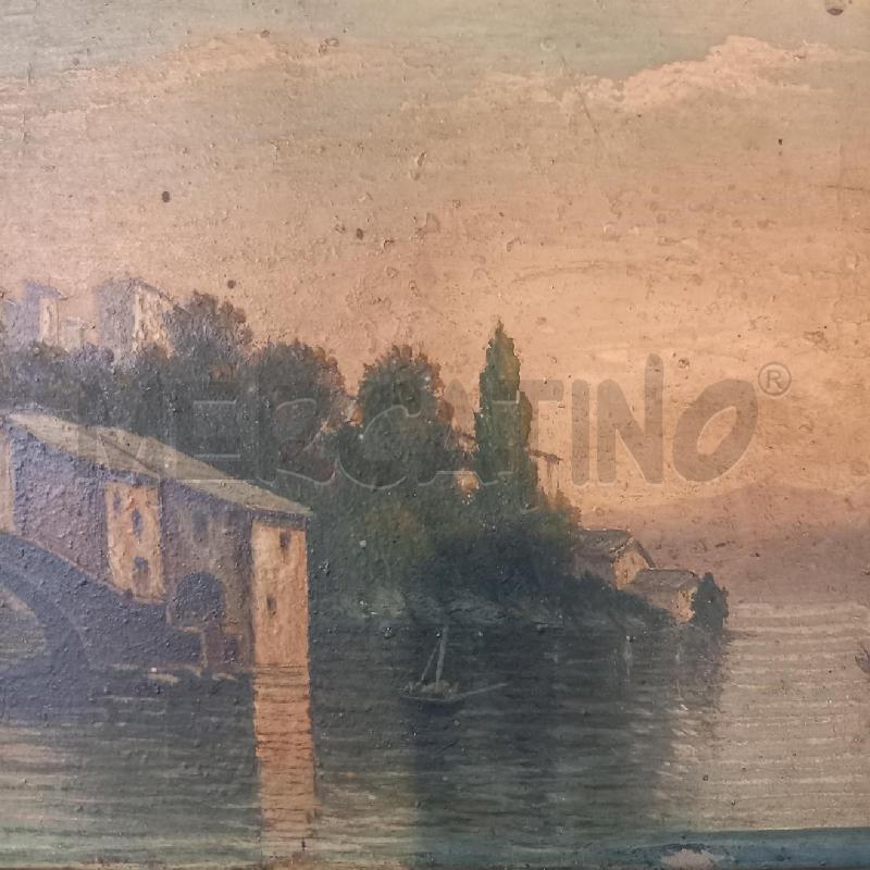 QUADRETTO VECCHIO SCORCIO LAGO | Mercatino dell'Usato Bologna 4