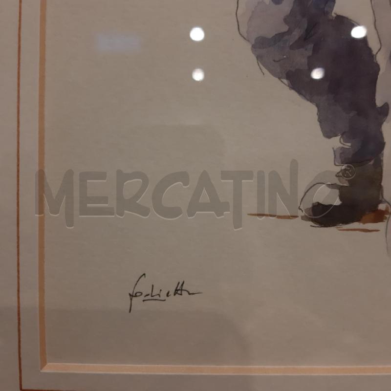 QUADRO ANZIANO CON CAPPELLO  | Mercatino dell'Usato Bologna 2