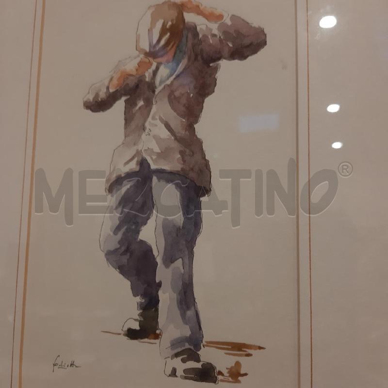 QUADRO ANZIANO CON CAPPELLO  | Mercatino dell'Usato Bologna 3