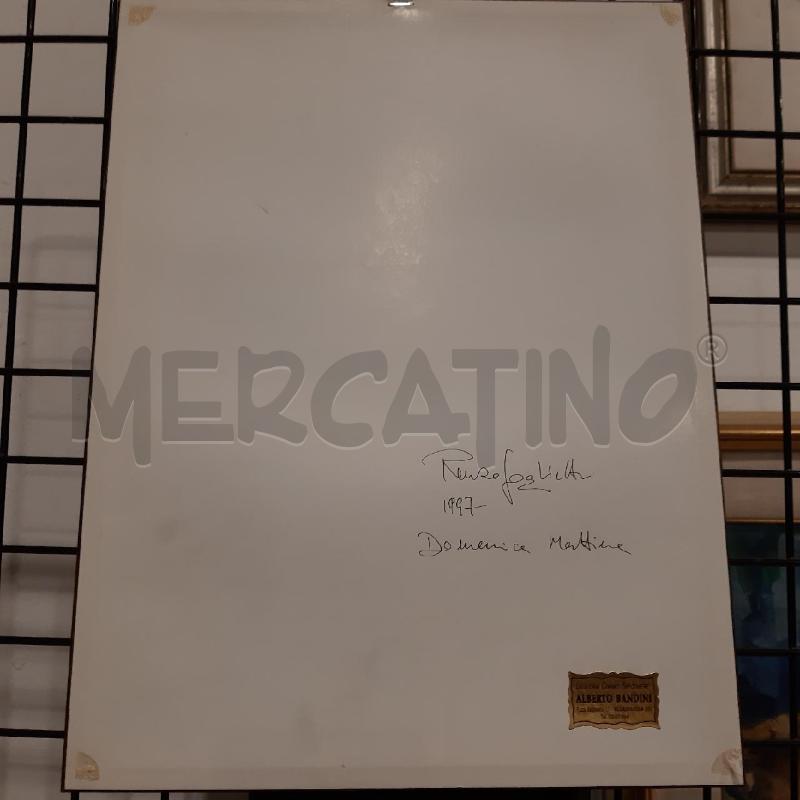 QUADRO ANZIANO CON CAPPELLO  | Mercatino dell'Usato Bologna 4