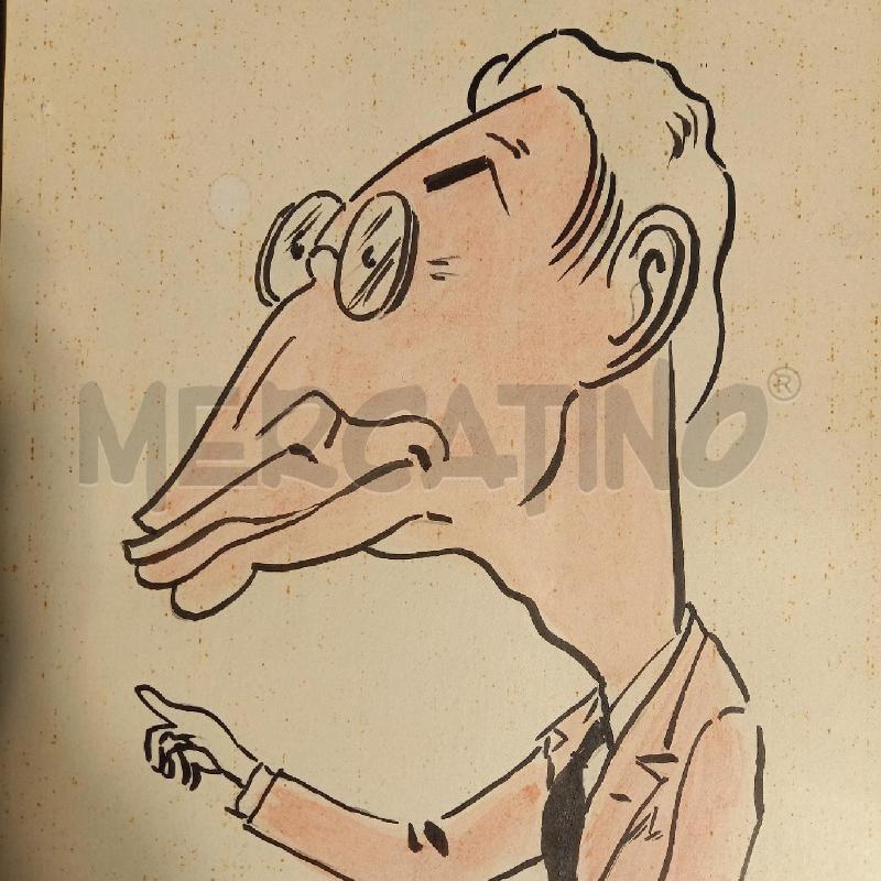 QUADRO CARICATURA PERSONAGGIO | Mercatino dell'Usato Bologna 3