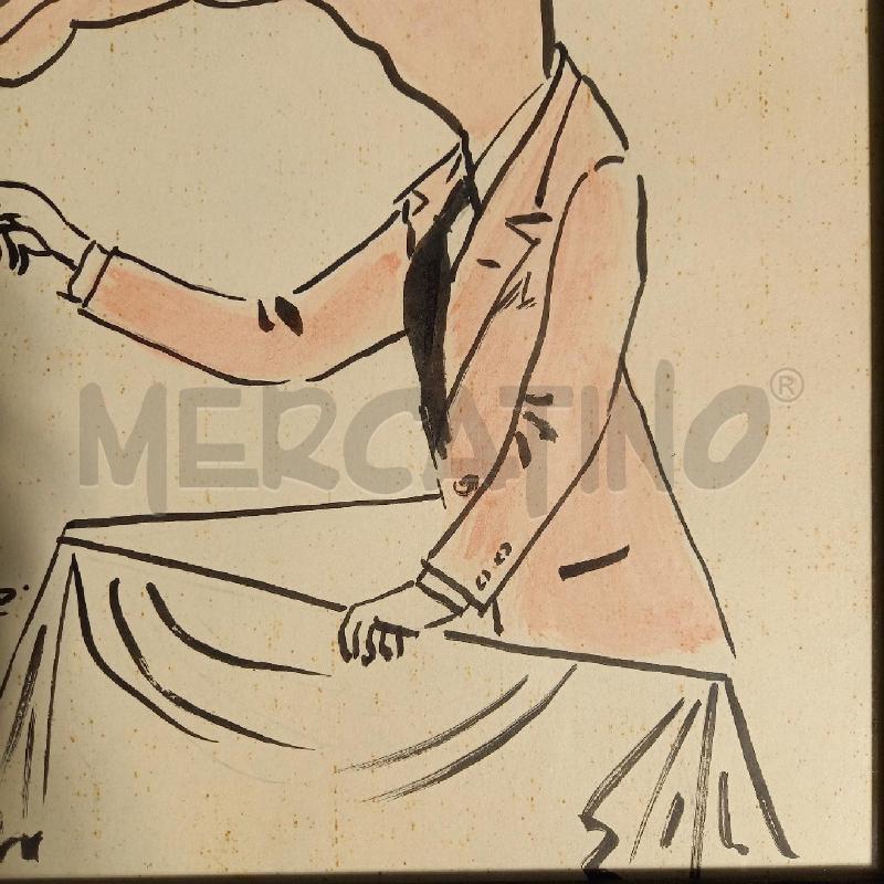 QUADRO CARICATURA PERSONAGGIO | Mercatino dell'Usato Bologna 4