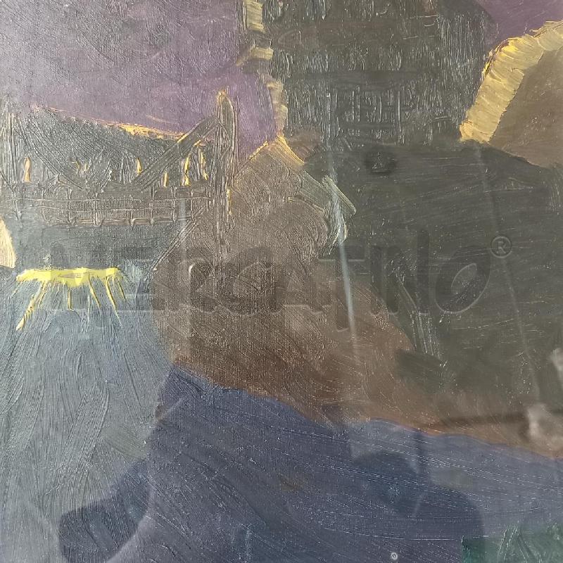 QUADRO CASTELLO SOTTO LA LUNA | Mercatino dell'Usato Bologna 2