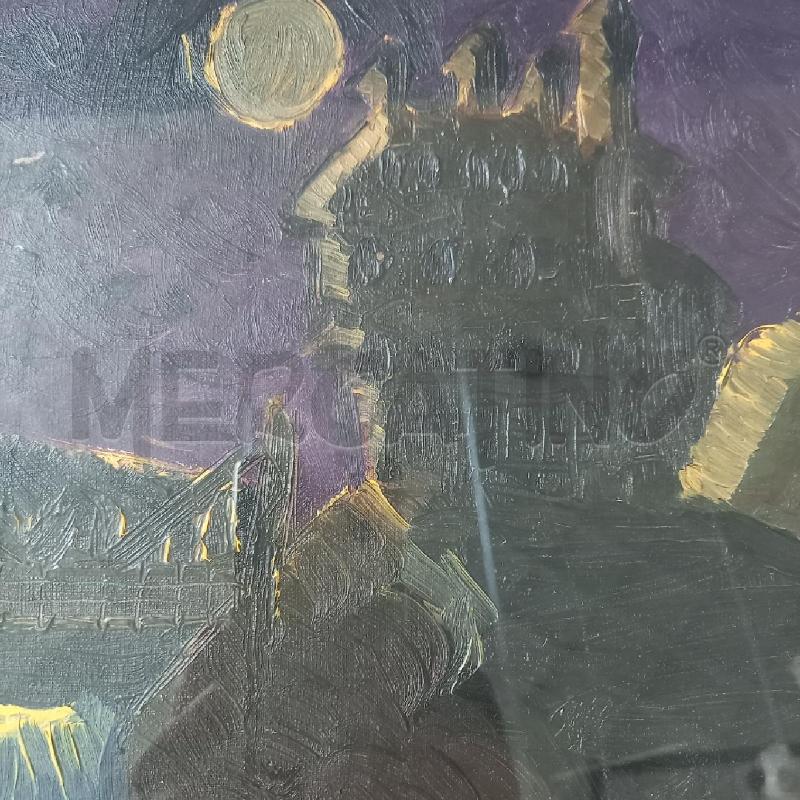 QUADRO CASTELLO SOTTO LA LUNA | Mercatino dell'Usato Bologna 3