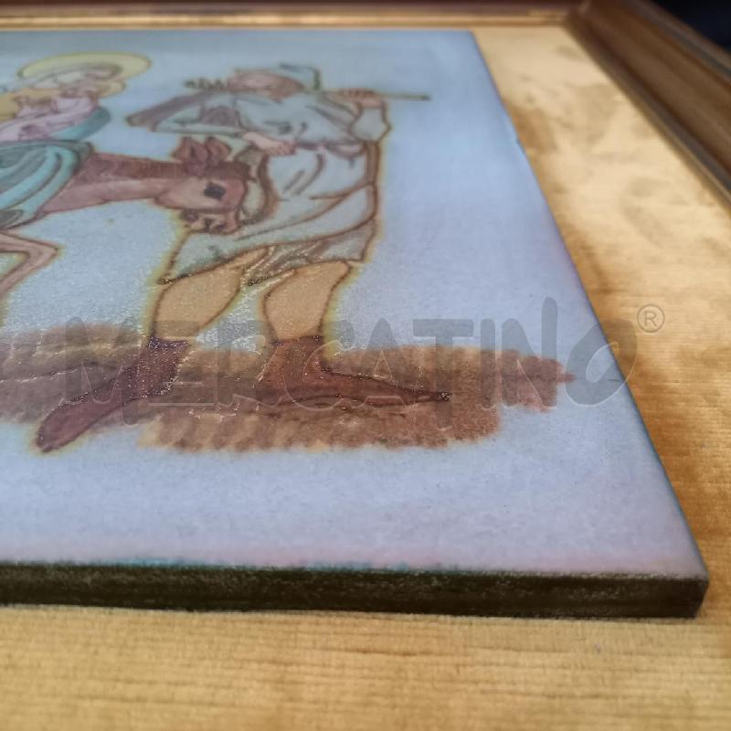 QUADRO CERAMICA FUGA EGITTO G ONESTINI | Mercatino dell'Usato Bologna 3