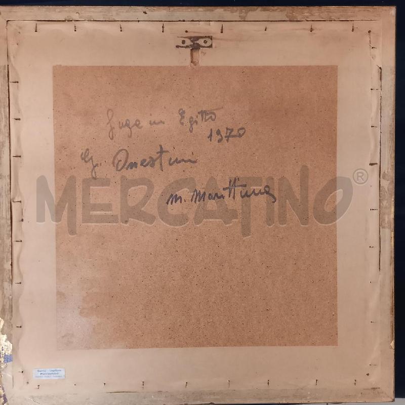 QUADRO CERAMICA FUGA EGITTO G ONESTINI | Mercatino dell'Usato Bologna 5