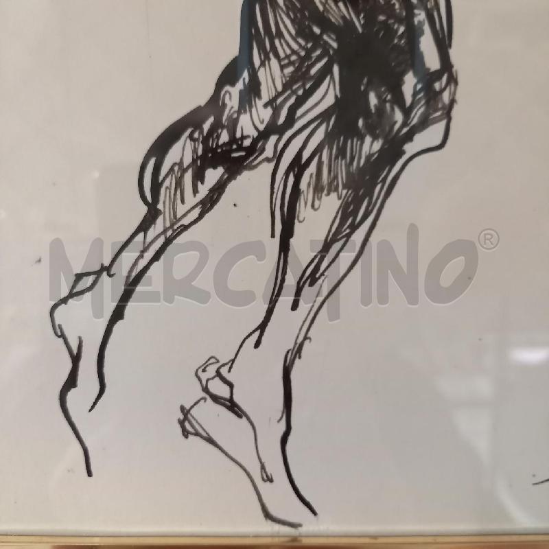QUADRO CHINA FIGURA FEMMINILE | Mercatino dell'Usato Bologna 4