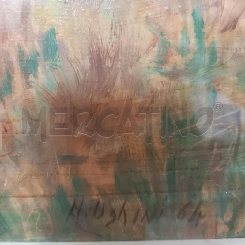 QUADRO CONTADINIO CON CAVALLI | Mercatino dell'Usato Bologna 2