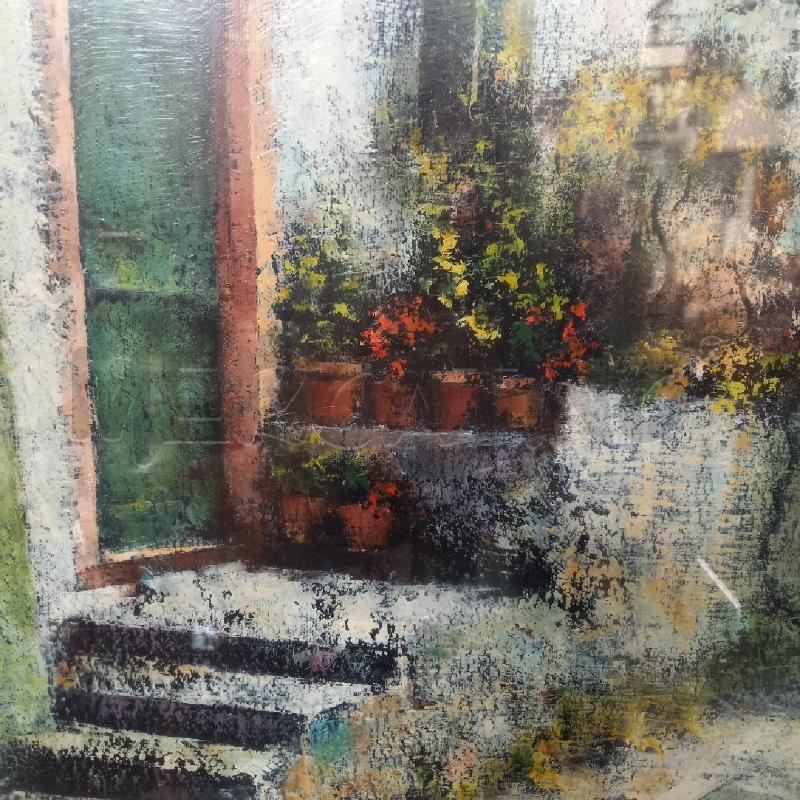 QUADRO CORTILE SCALINI CON ARCO | Mercatino dell'Usato Bologna 5