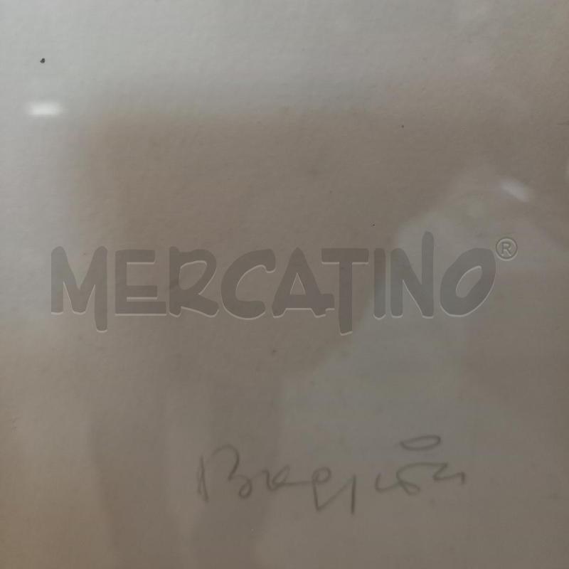 QUADRO DONNA CON MAZZO FIORI | Mercatino dell'Usato Bologna 2