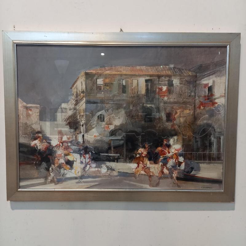 QUADRO FESTA ALLA CASCINA  | Mercatino dell'Usato Bologna 1