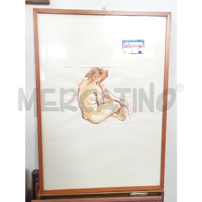 QUADRO FIGURA PENNA  | Mercatino dell'Usato Bologna 1
