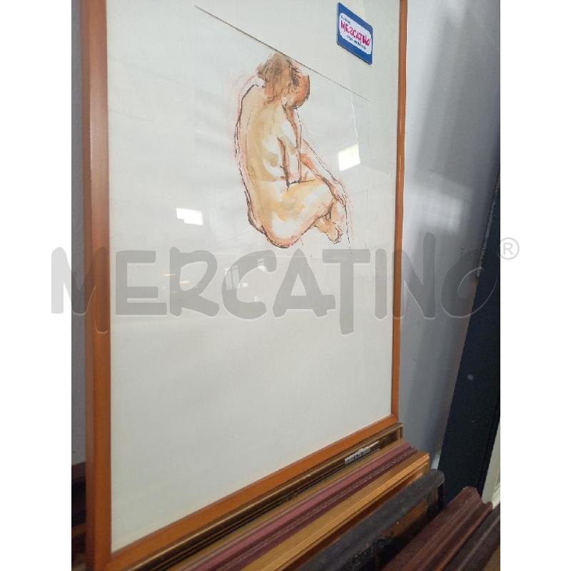 QUADRO FIGURA PENNA  | Mercatino dell'Usato Bologna 3