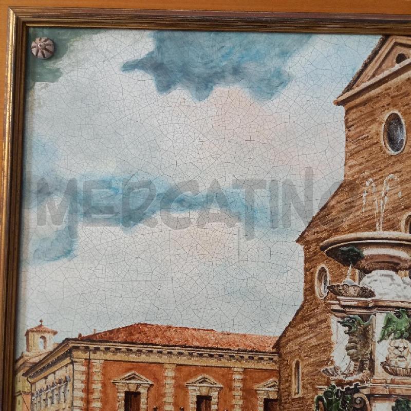 QUADRO FORMELLA CERAMICA  GIORGI FAENZA | Mercatino dell'Usato Bologna 4