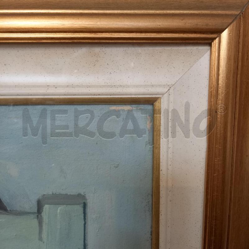 QUADRO G. RUFFINI SEDIA CON OMBRELLI | Mercatino dell'Usato Bologna 5