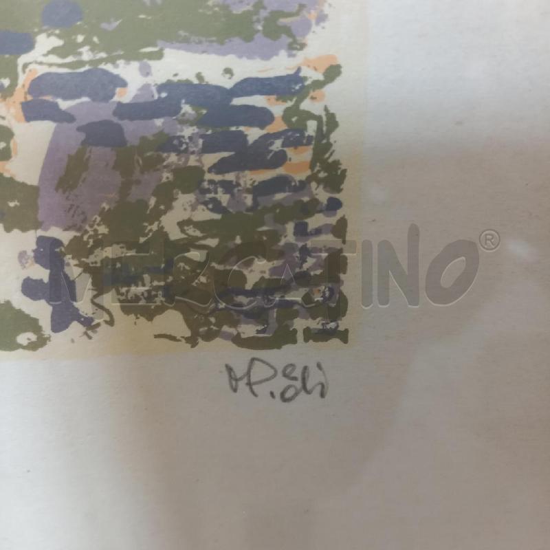 QUADRO GRAFICA CILIEGI CASTELLO  | Mercatino dell'Usato Bologna 2
