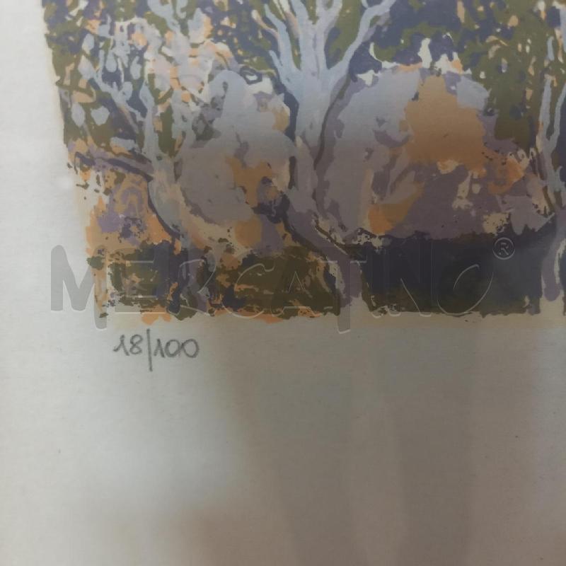 QUADRO GRAFICA CILIEGI CASTELLO  | Mercatino dell'Usato Bologna 3