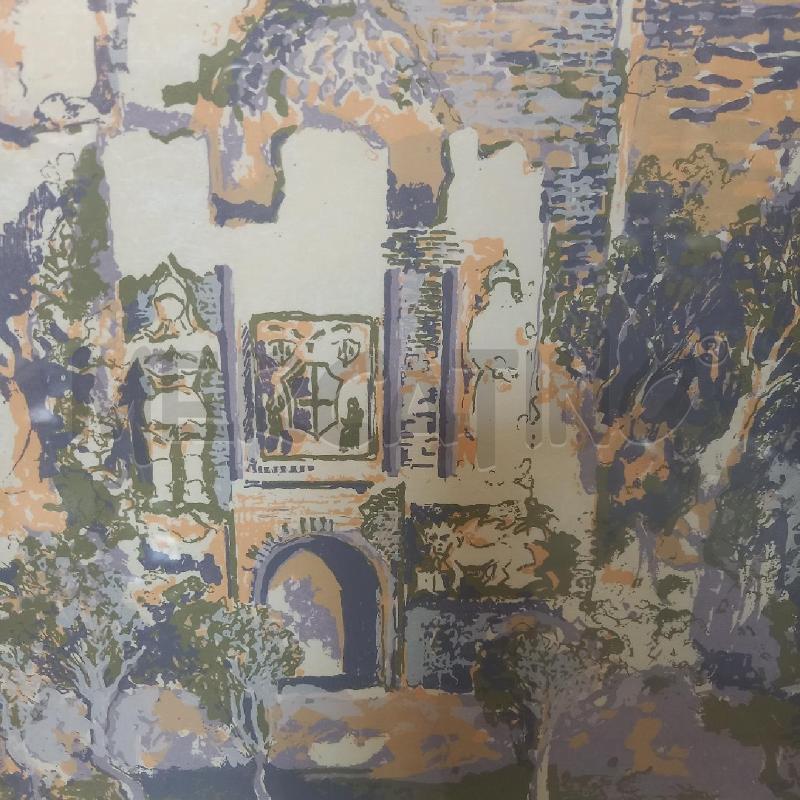 QUADRO GRAFICA CILIEGI CASTELLO  | Mercatino dell'Usato Bologna 5