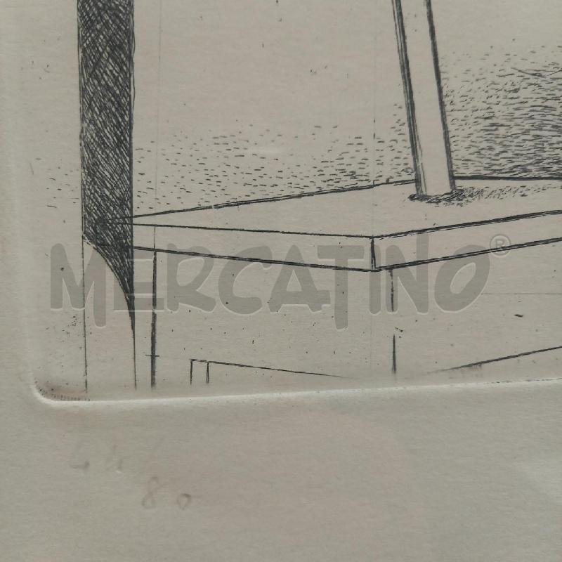 QUADRO GRAFICA DINO BOSCHI 1972  | Mercatino dell'Usato Bologna 3