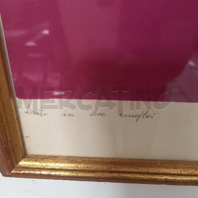 QUADRO GRAFICA DON CHISCIOTTE | Mercatino dell'Usato Bologna 4