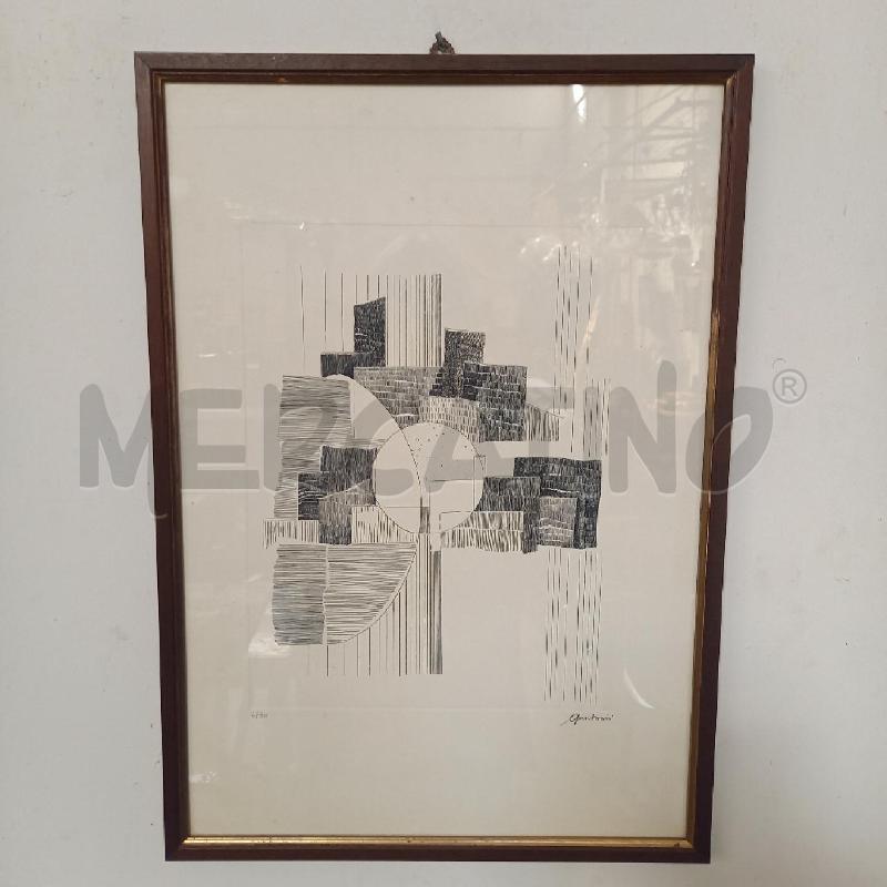 QUADRO GRAFICA GEOMETRICA | Mercatino dell'Usato Bologna 1