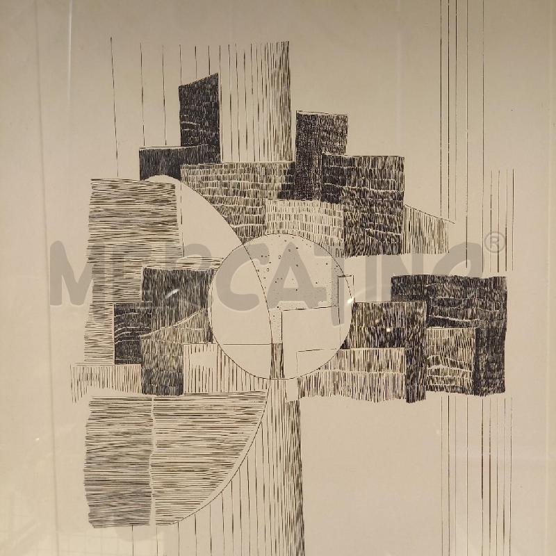 QUADRO GRAFICA GEOMETRICA | Mercatino dell'Usato Bologna 4