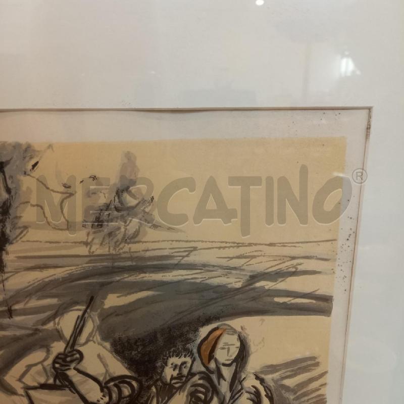 QUADRO GRAFICA GUTTUSO | Mercatino dell'Usato Bologna 5