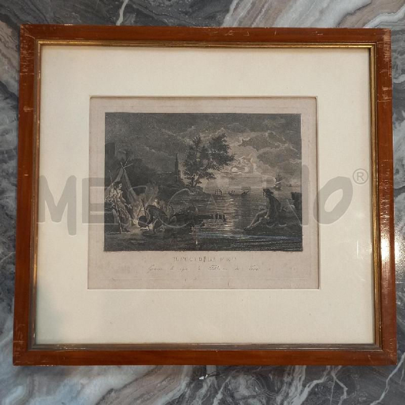 QUADRO GRAFICA IL FUOCO  | Mercatino dell'Usato Bologna 1