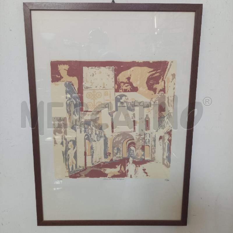 QUADRO GRAFICA INTERNO PORTA BASSANO | Mercatino dell'Usato Bologna 1