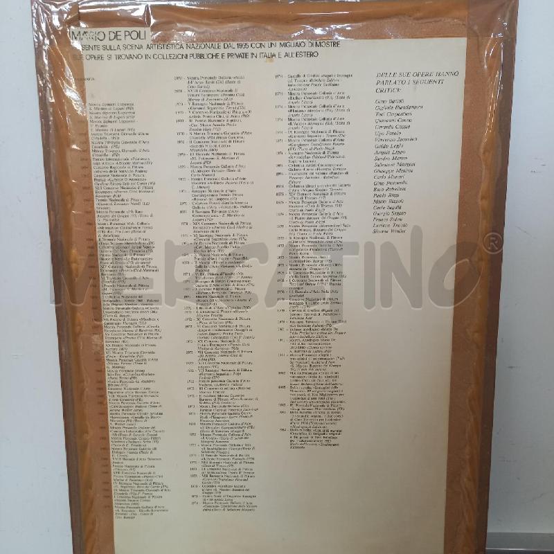 QUADRO GRAFICA INTERNO PORTA BASSANO | Mercatino dell'Usato Bologna 5