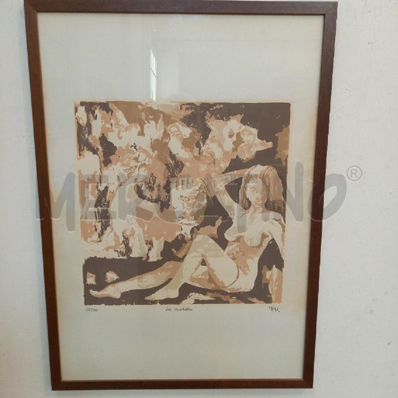 QUADRO GRAFICA LA MODELLA | Mercatino dell'Usato Bologna 1