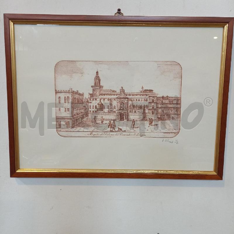 QUADRO GRAFICA PALAZZO BOLOGNA | Mercatino dell'Usato Bologna 1
