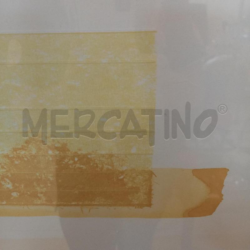 QUADRO GRAFICA PROVA AUTORE 1974 VEDUTA | Mercatino dell'Usato Bologna 4