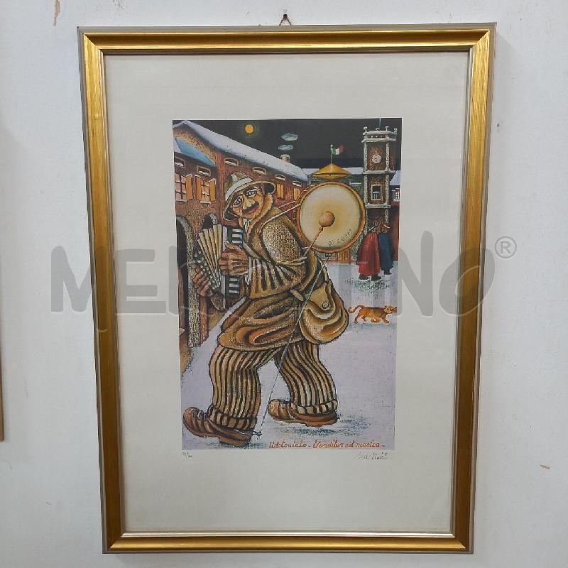 QUADRO GRAFICA SUONATORE | Mercatino dell'Usato Bologna 1