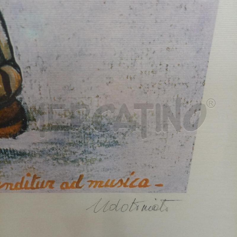 QUADRO GRAFICA SUONATORE | Mercatino dell'Usato Bologna 2