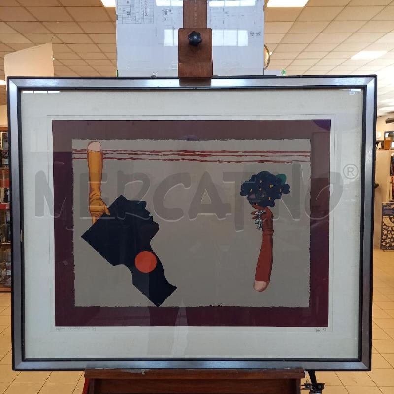 QUADRO GRAFICA SURREALE | Mercatino dell'Usato Bologna 1