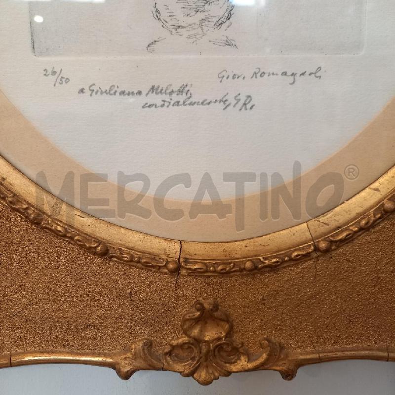 QUADRO GRAFICA VASO CON FIORI | Mercatino dell'Usato Bologna 3