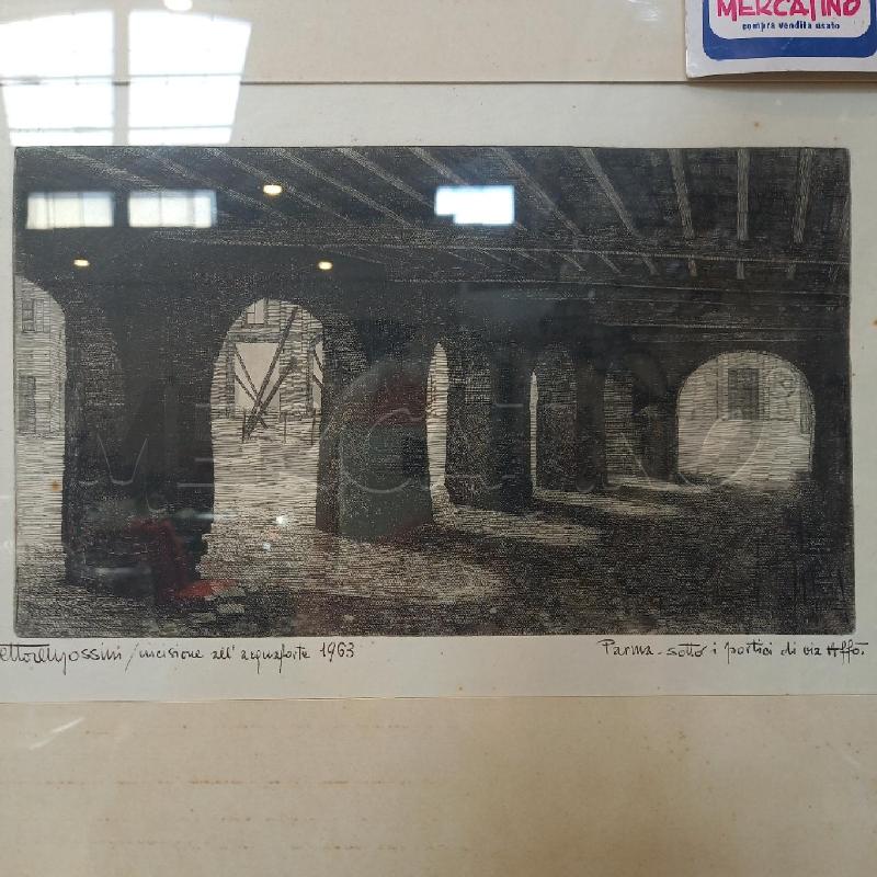 QUADRO INCISIONE PORTICO | Mercatino dell'Usato Bologna 4