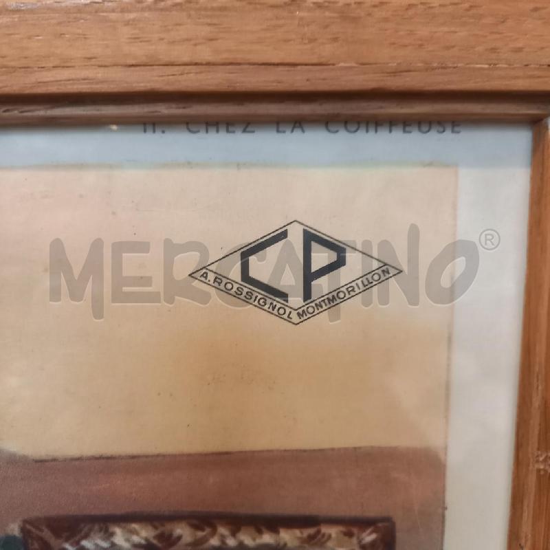 QUADRO MANIFESTO IL CHEZ LA COIFFEUSE | Mercatino dell'Usato Bologna 3