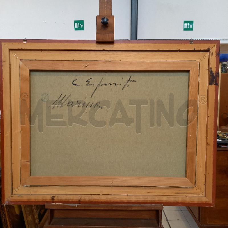 QUADRO MARINA CON PESCATORI | Mercatino dell'Usato Bologna 4