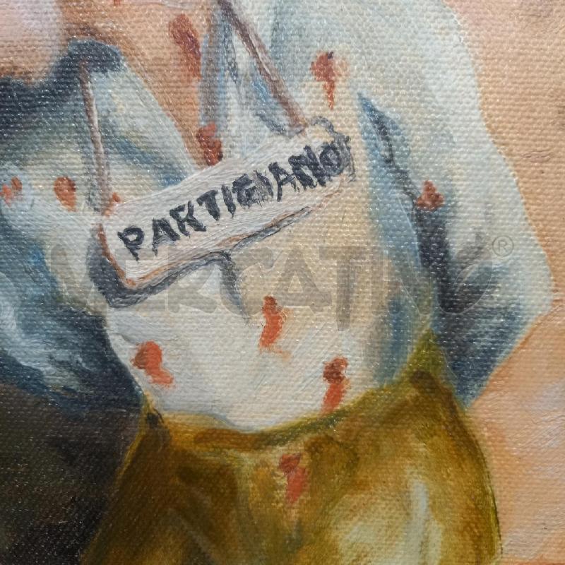 QUADRO MORTE PARTIGIANO | Mercatino dell'Usato Bologna 4