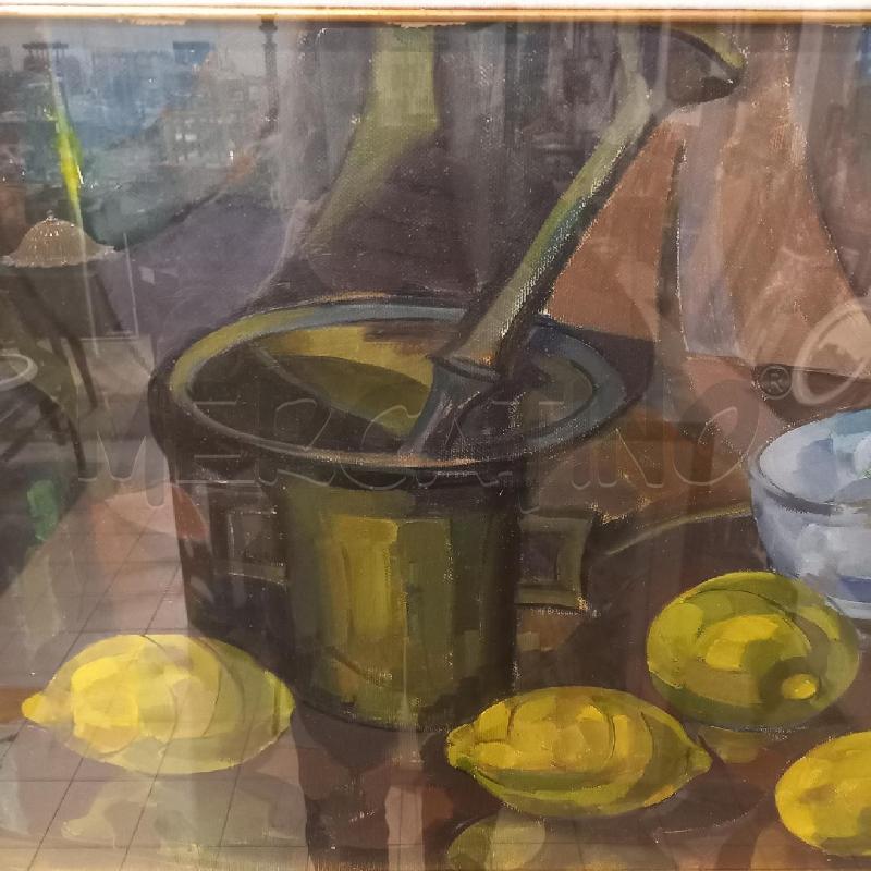 QUADRO NATURA MORTA CON LIMONI | Mercatino dell'Usato Bologna 4