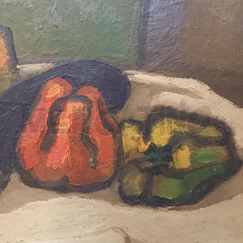 QUADRO NATURA MORTA CO N PEPERONI | Mercatino dell'Usato Bologna 3