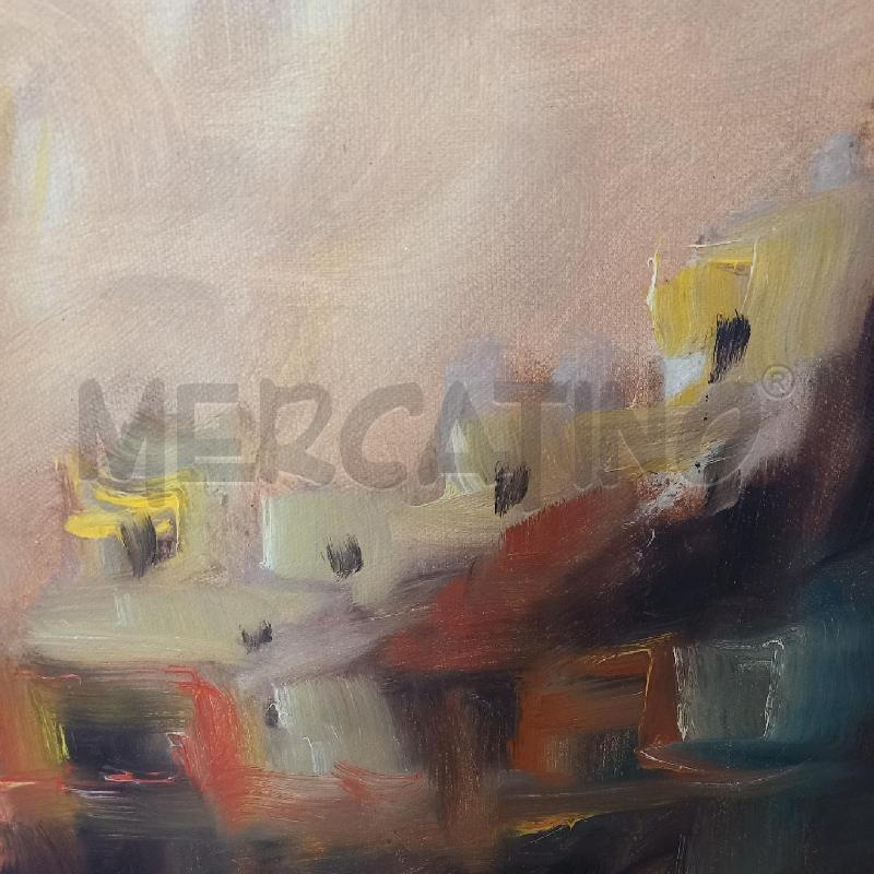 QUADRO OLIO SU TELA CONTEMPLAZIONE | Mercatino dell'Usato Bologna 3
