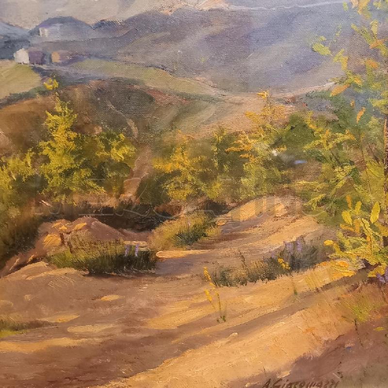 QUADRO PAESAGGIO A. GIACOMAZZI | Mercatino dell'Usato Bologna 3