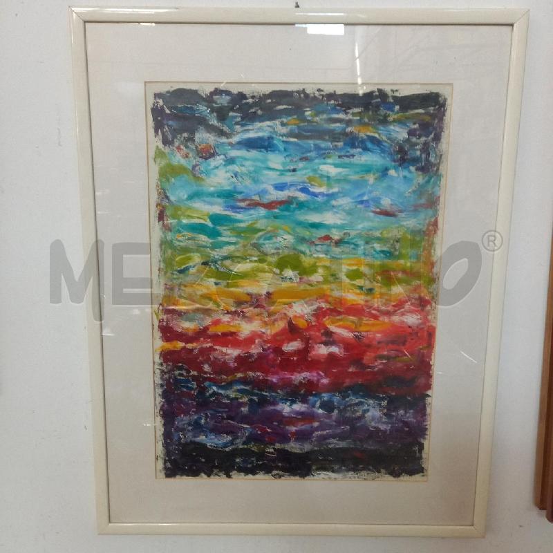 QUADRO PAESAGGIO ASTRATTO | Mercatino dell'Usato Bologna 1